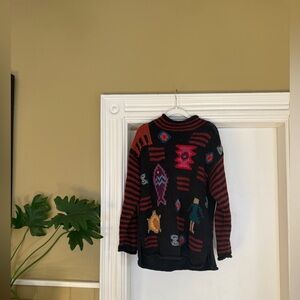 Northern Isles Knit Pattern Sweater